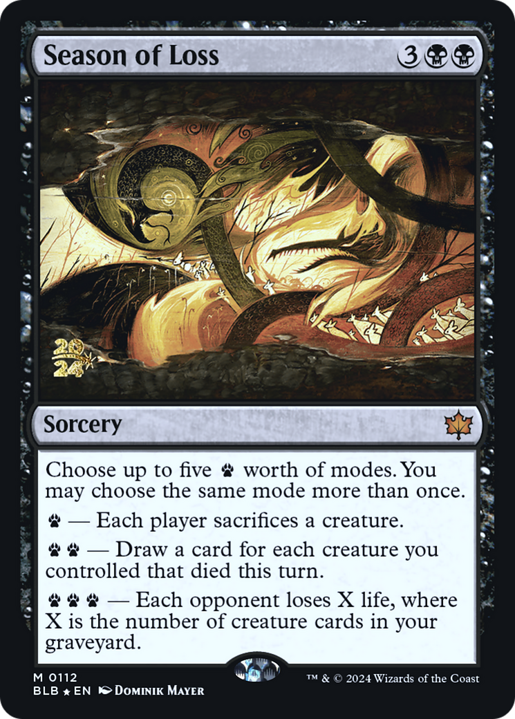 Season of Loss (PRE-112S) (Foil)