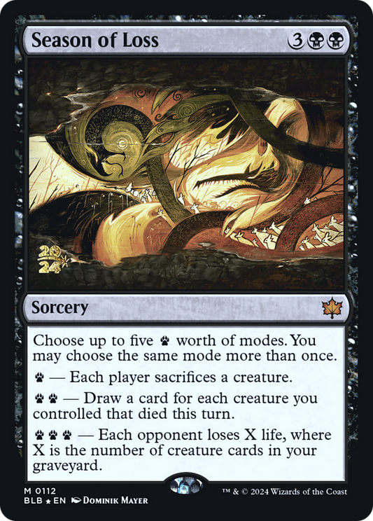 Season of Loss (PRE-112S) (Foil)