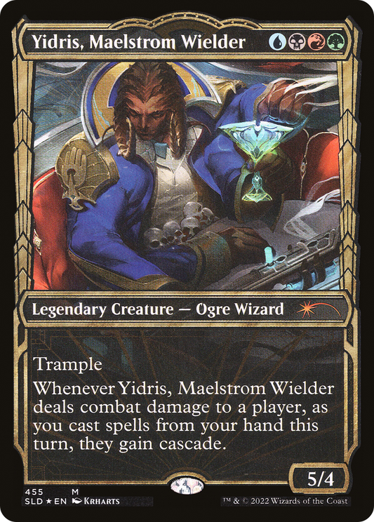 Yidris, Maelstrom Wielder (SLD-455) (Showcase) (Gilded Foil)