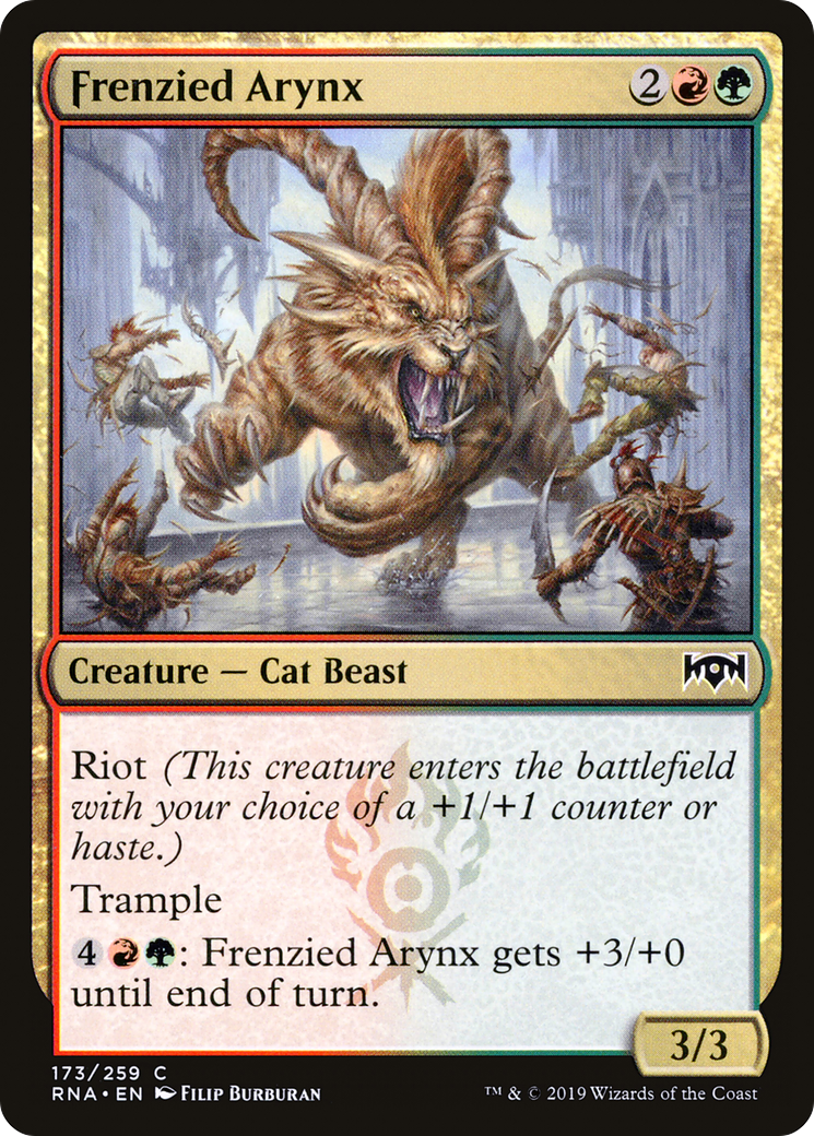 Frenzied Arynx (RNA-173) (Foil)