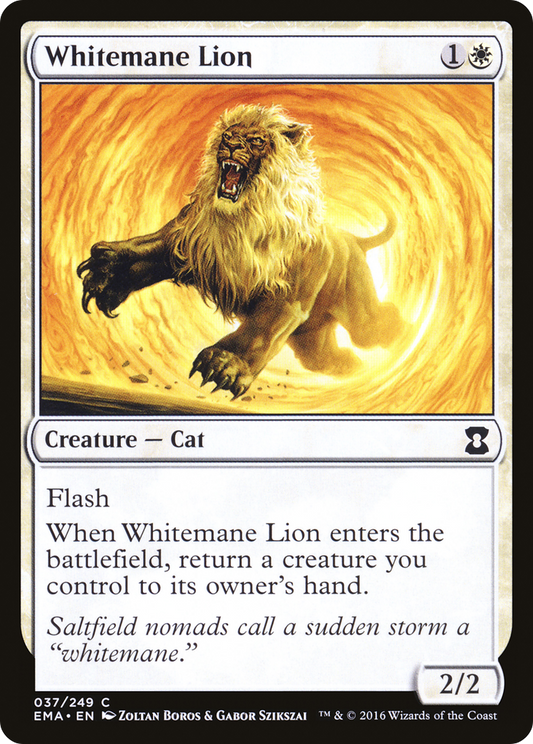 Whitemane Lion (EMA-037)