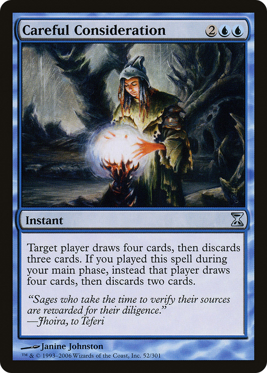Careful Consideration (TSP-052) (Foil)