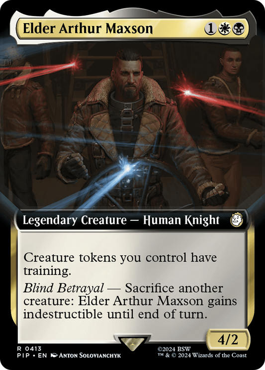Elder Arthur Maxson (PIP-413) (Extended Art) (Foil)