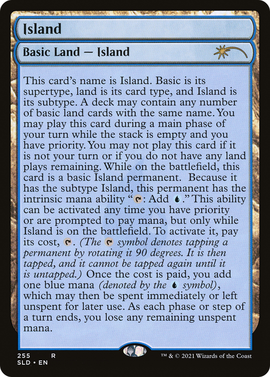 Island (SLD-255) (Foil)