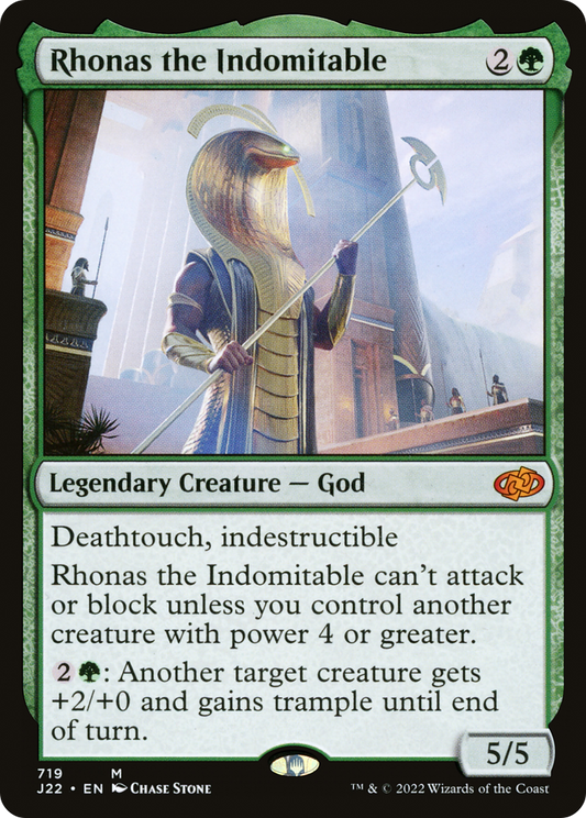 Rhonas the Indomitable (J22-719)