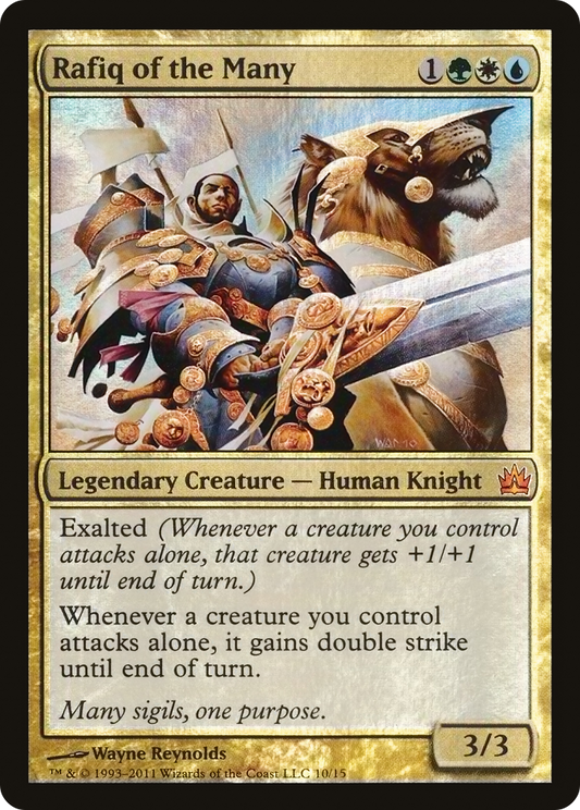 Rafiq of the Many (V11-010) (Foil)