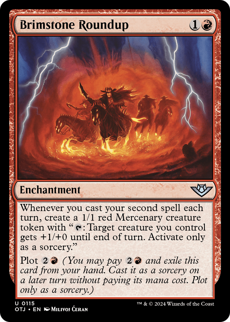 Brimstone Roundup (OTJ-115) (Foil)