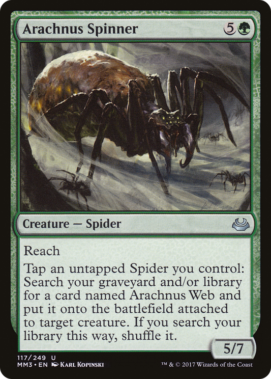 Arachnus Spinner (MM3-117) (Foil)