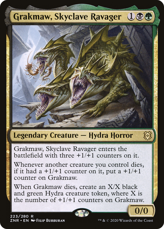 Grakmaw, Skyclave Ravager (ZNR-223) (Foil)