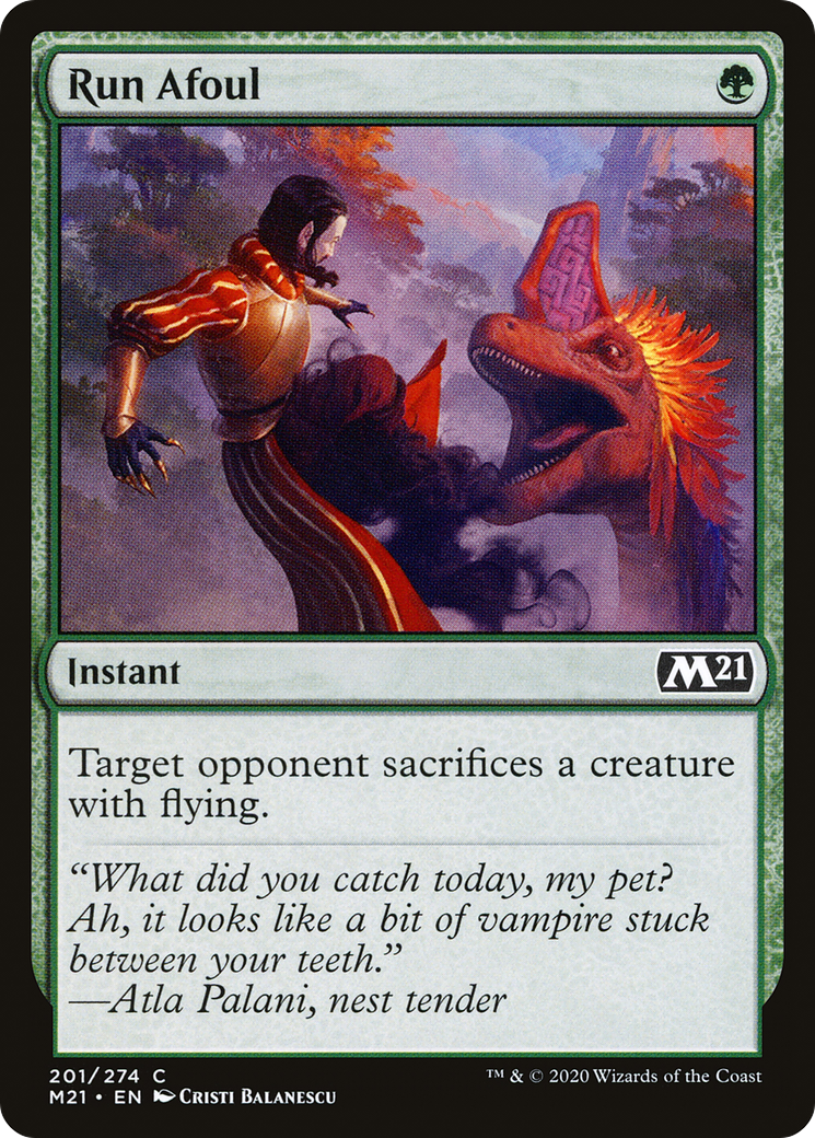 Run Afoul (M21-201) (Foil)