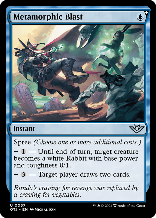 Metamorphic Blast (OTJ-057) (Foil)