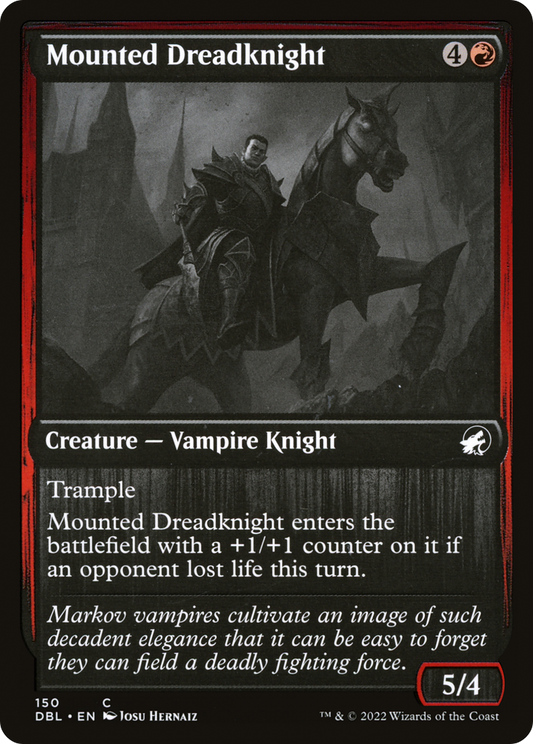 Mounted Dreadknight (DBL-150) (Foil)