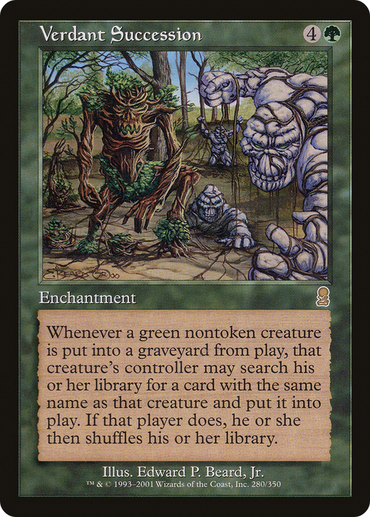 Verdant Succession (ODY-280) (Foil)
