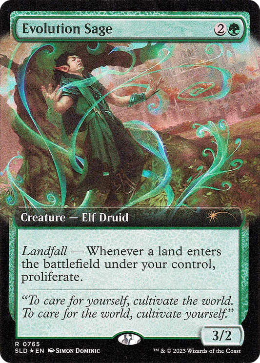 Evolution Sage (SLD-765) (Extended Art) (Foil)