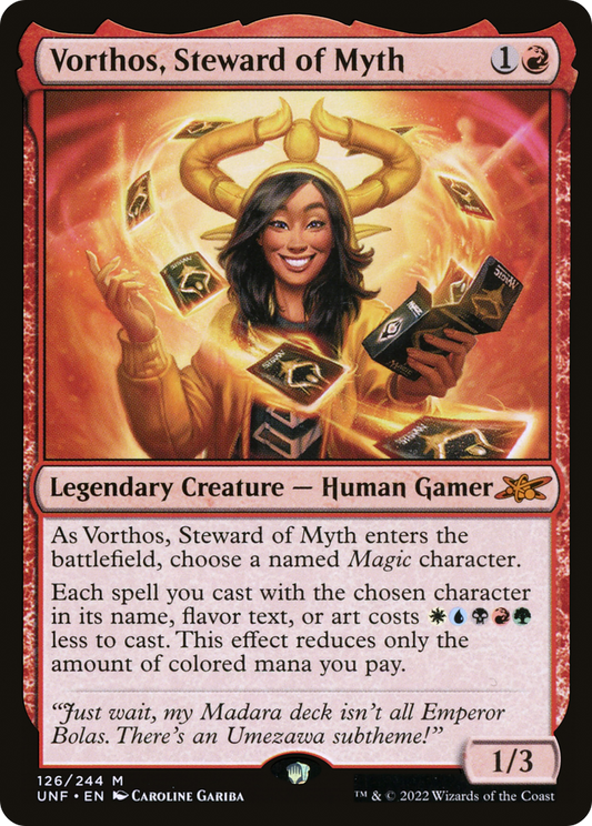 Vorthos, Steward of Myth (UNF-126) (Foil)
