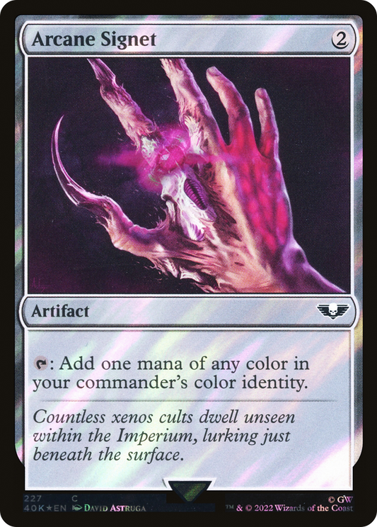 Arcane Signet (40K-227★) (Surge Foil)