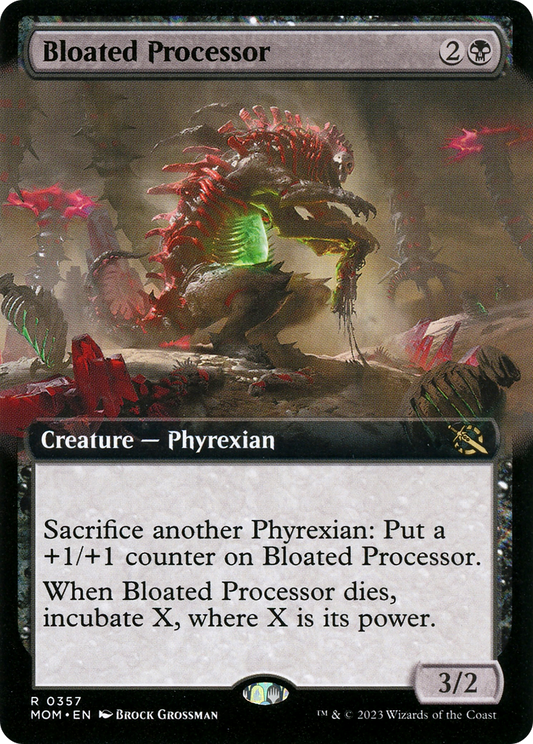 Bloated Processor (MOM-357) (Extended Art) (Foil)
