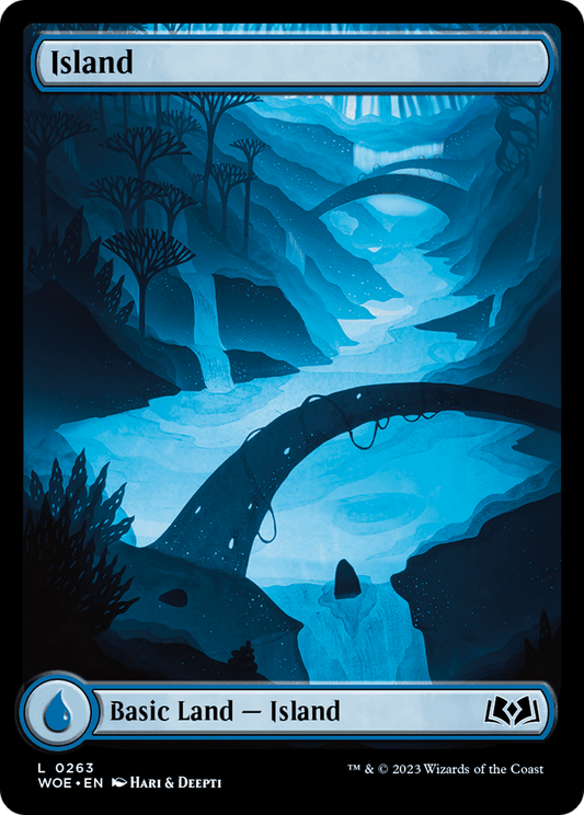 Island (WOE-263) (Full Art) (Foil)