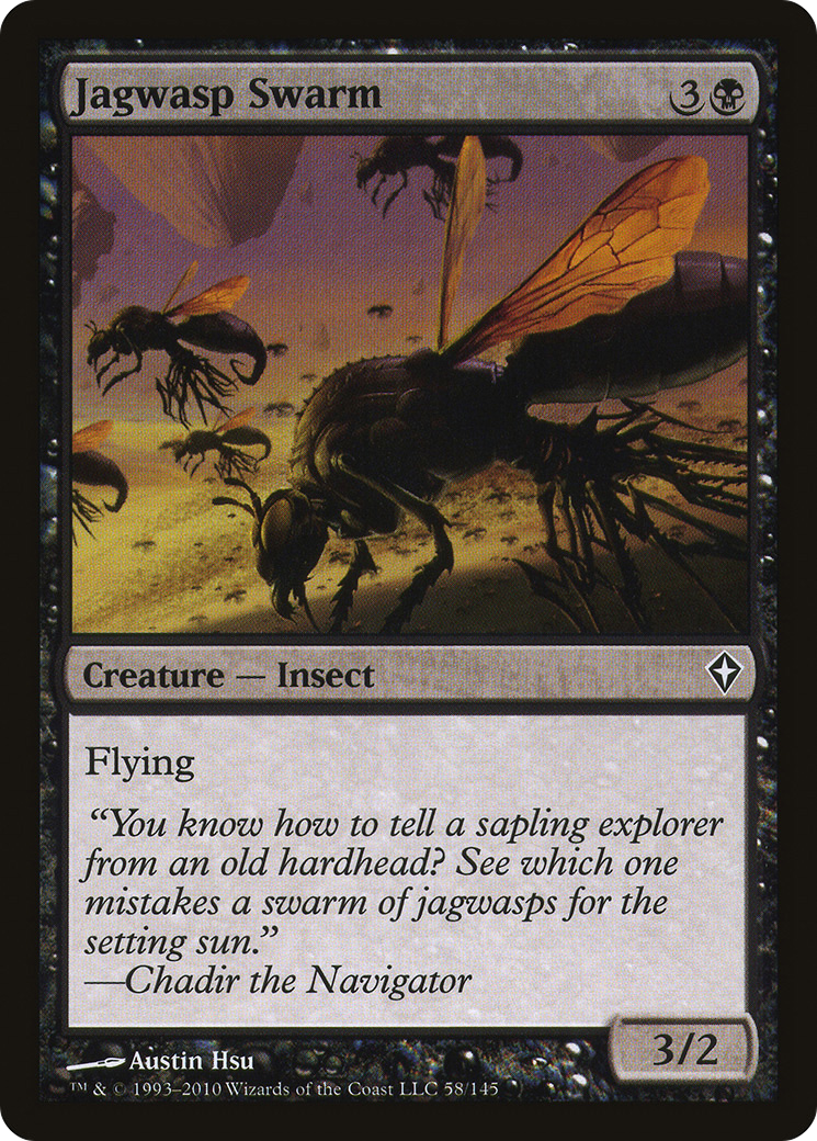 Jagwasp Swarm (WWK-058) (Foil)