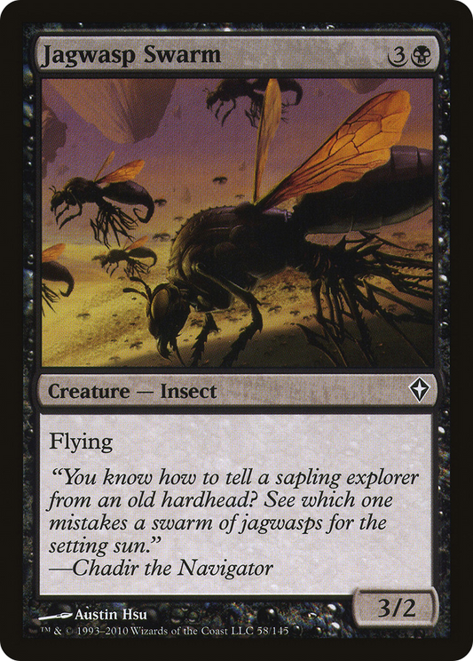 Jagwasp Swarm (WWK-058) (Foil)