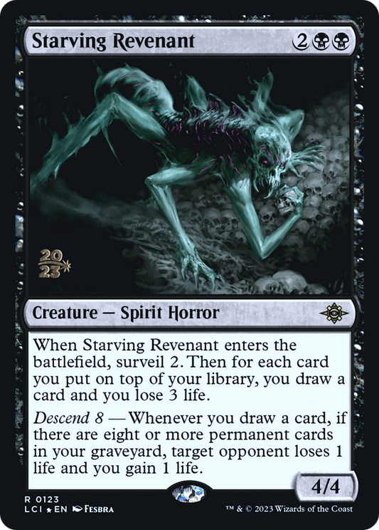 Starving Revenant (PRE-123S) (Foil)