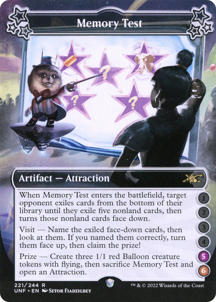 Memory Test (UNF-221B) (Foil)