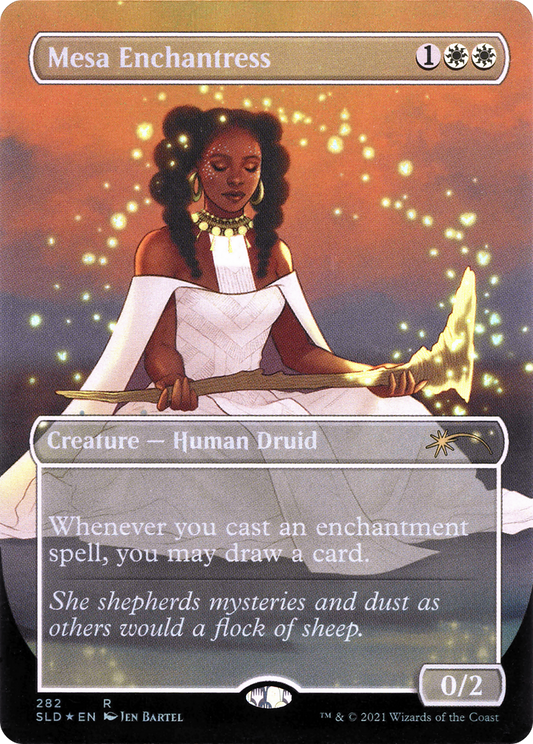 Mesa Enchantress (SLD-282) (Borderless) (Foil)