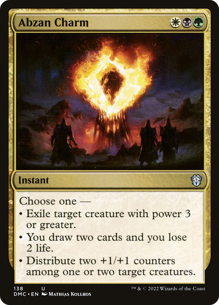 Abzan Charm (DMC-138)