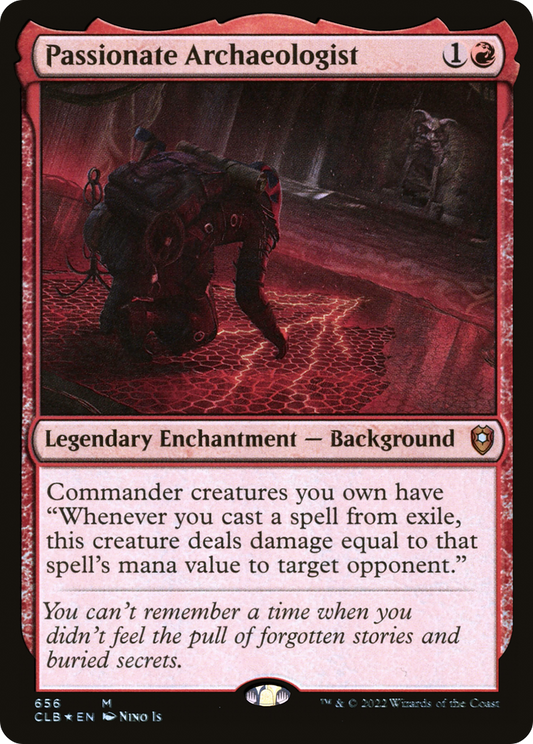 Passionate Archaeologist (CLB-656) (Foil)