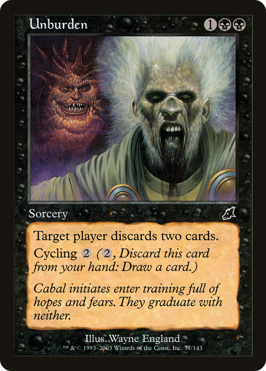 Unburden (SCG-077)
