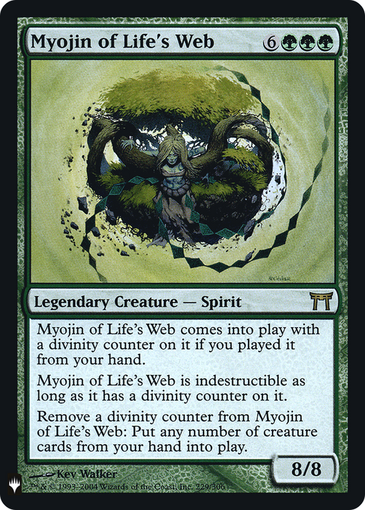 Myojin of Life's Web (LIST-CHK-229) (Foil)