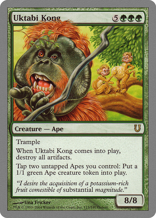 Uktabi Kong (UNH-115) (Foil)