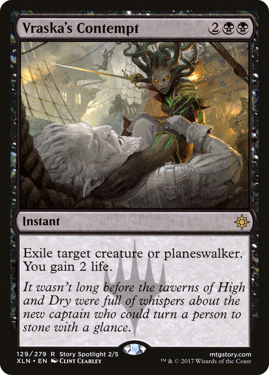 Vraska's Contempt (XLN-129) (Foil)