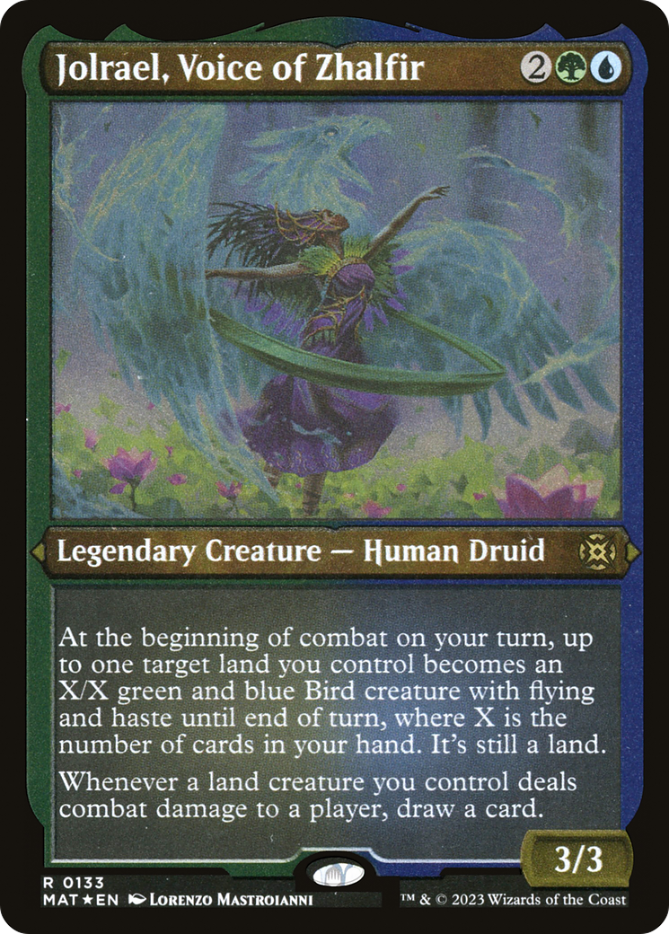 Jolrael, Voice of Zhalfir (MAT-133) (Etched Foil)