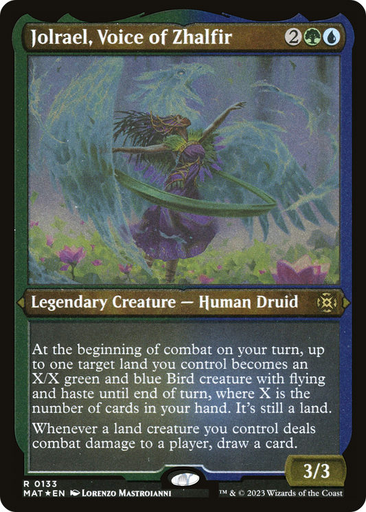 Jolrael, Voice of Zhalfir (MAT-133) (Etched Foil)