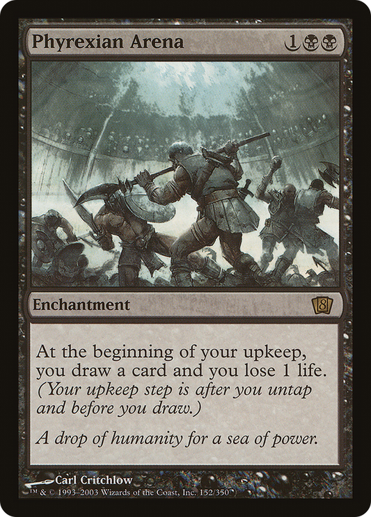 Phyrexian Arena (8ED-152★) (Foil)