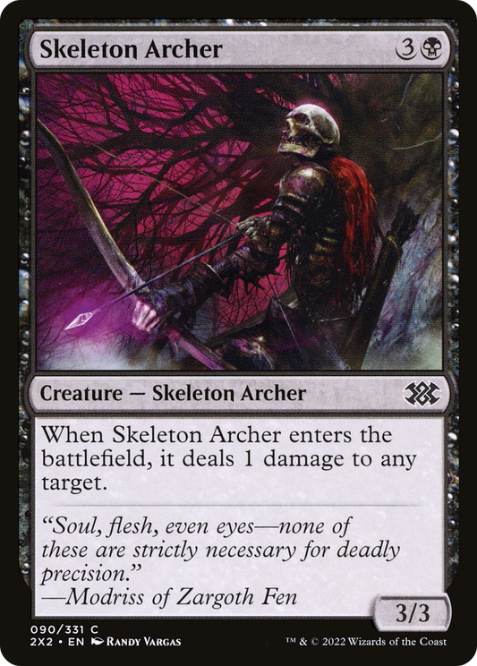 Skeleton Archer (2X2-090) (Foil)