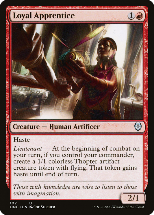 Loyal Apprentice (ONC-102)