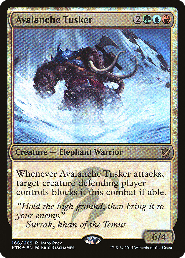 Avalanche Tusker (UMP-166) (Foil)