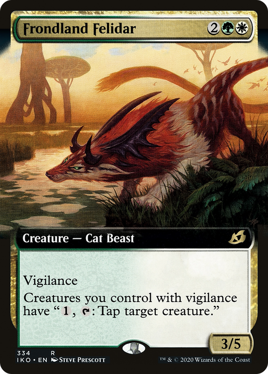 Frondland Felidar (IKO-334) (Extended Art) (Foil)