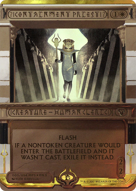 Containment Priest (MPS2-003) (Borderless) (Foil)