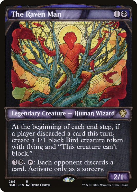 The Raven Man (DMU-289) (Showcase) (Foil)