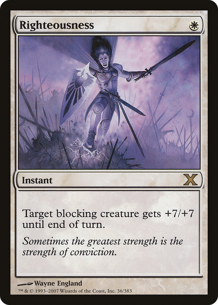 Righteousness (10E-036)
