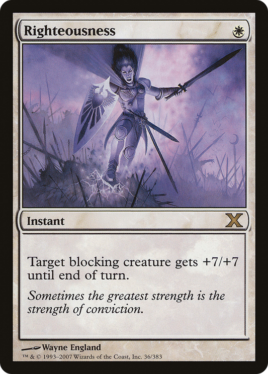Righteousness (10E-036)