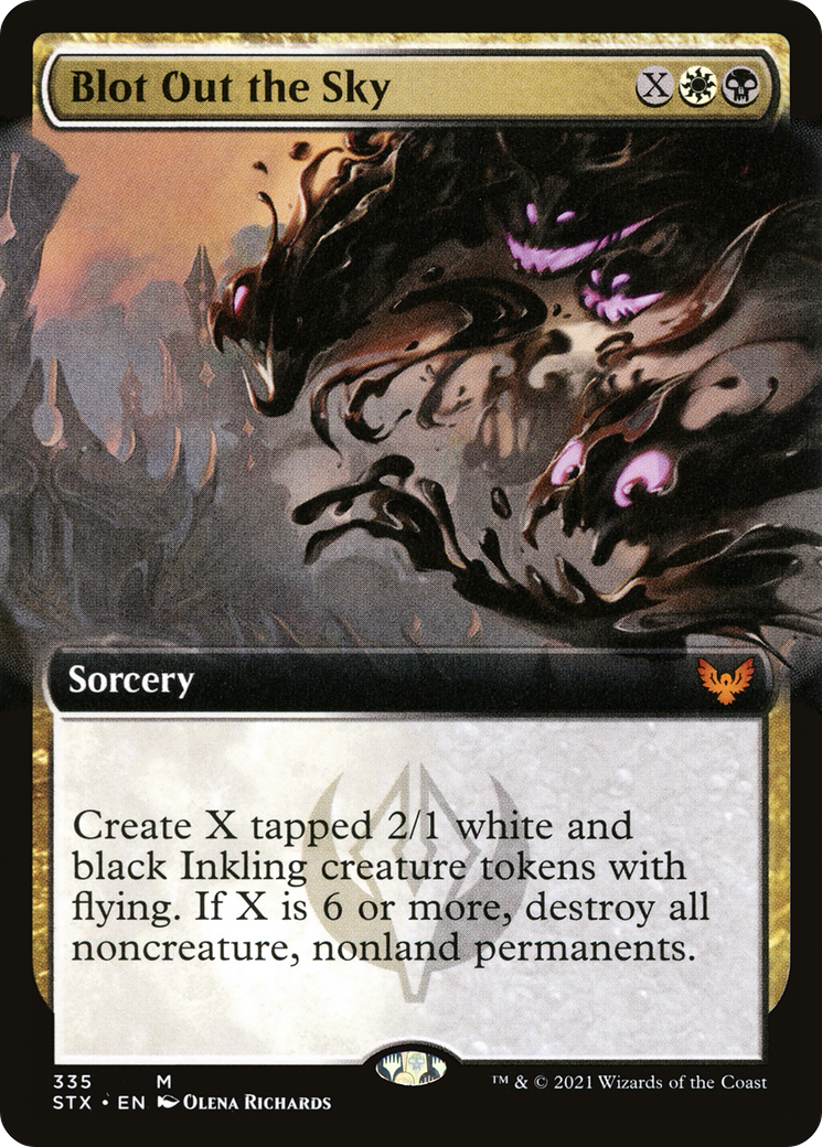 Blot Out the Sky (STX-335) (Extended Art) (Foil)