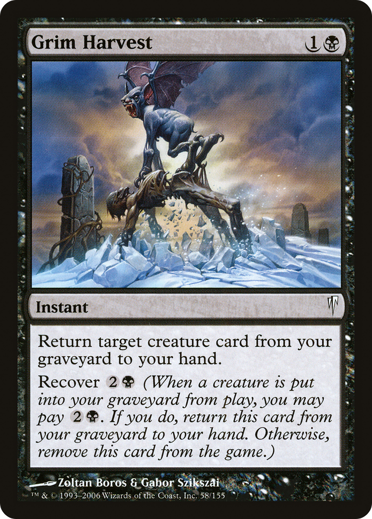 Grim Harvest (CSP-058) (Foil)