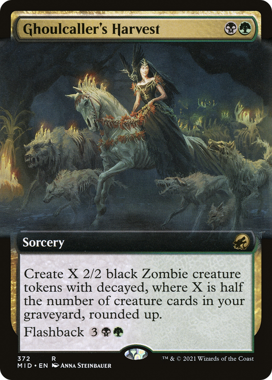 Ghoulcaller's Harvest (MID-372) (Extended Art) (Foil)