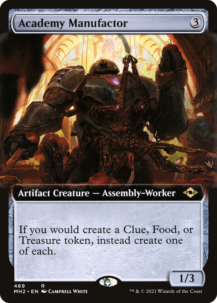 Academy Manufactor (MH2-469) (Extended Art) (Foil)