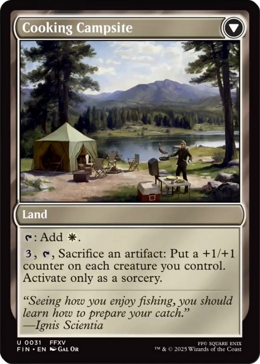 Sidequest: Catch a Fish // Cooking Campsite (FIN-031)