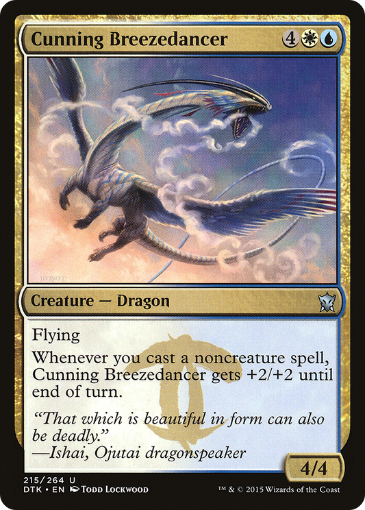 Cunning Breezedancer (DTK-215) (Foil)